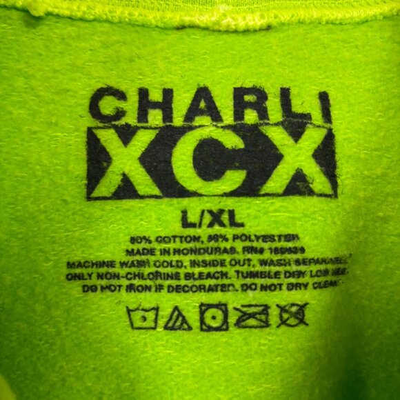 CharliXCX Brat Logo hoodie size l/xl - Picture 4 of 4